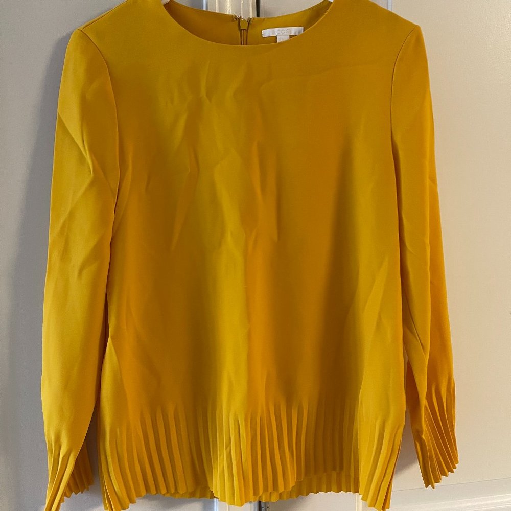 COS yellow Blouses